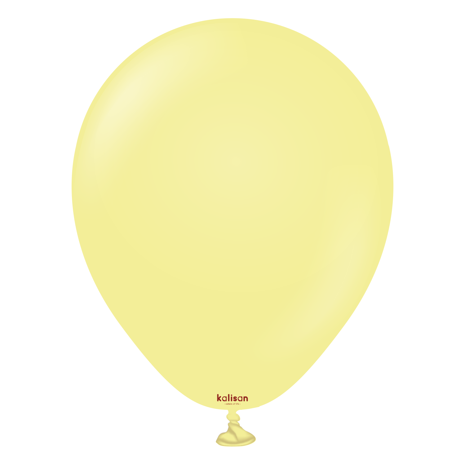Macaron Yellow 12″ Latex Balloons by Kalisan from Instaballoons