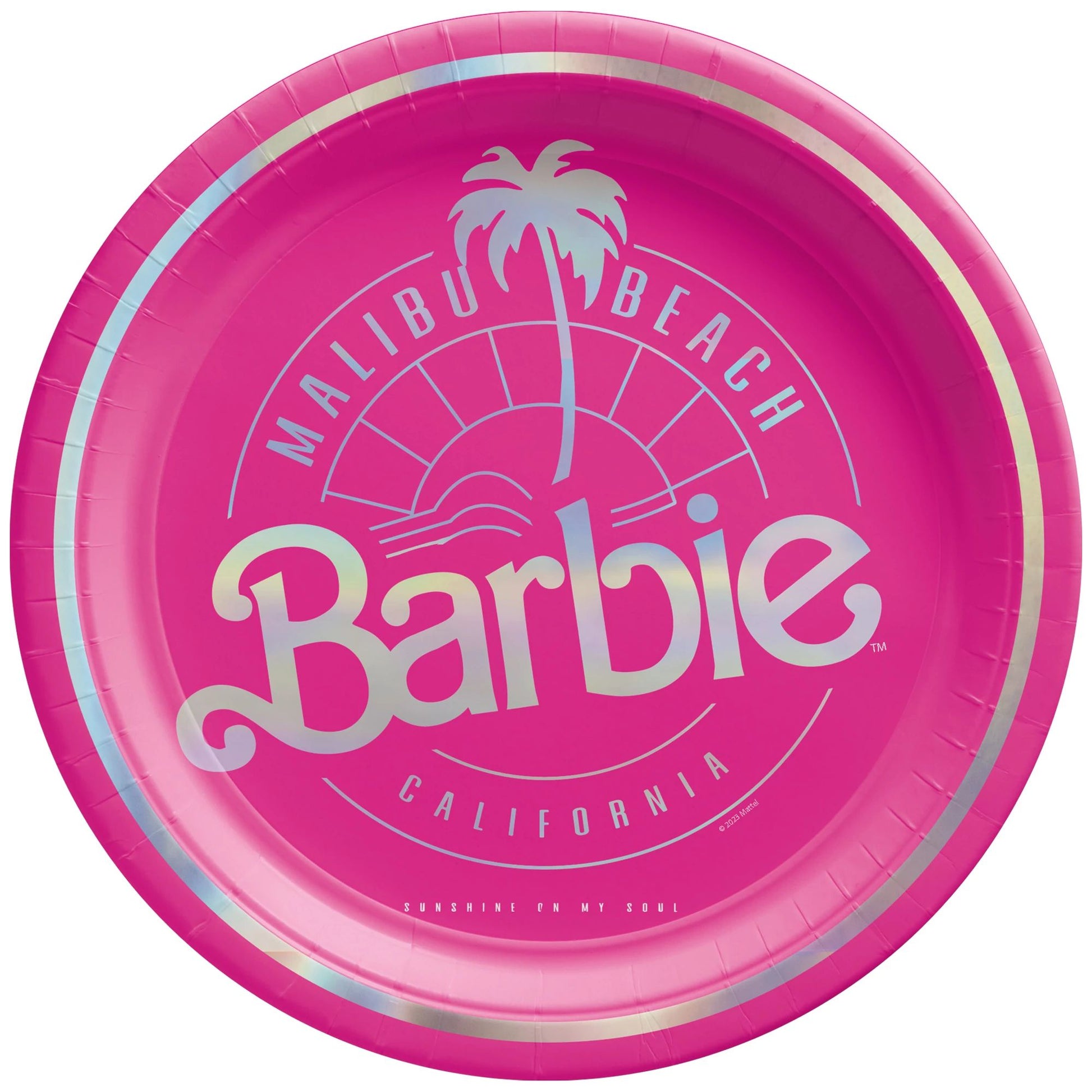Malibu Barbie 7in Met Plates 7″ by Amscan from Instaballoons
