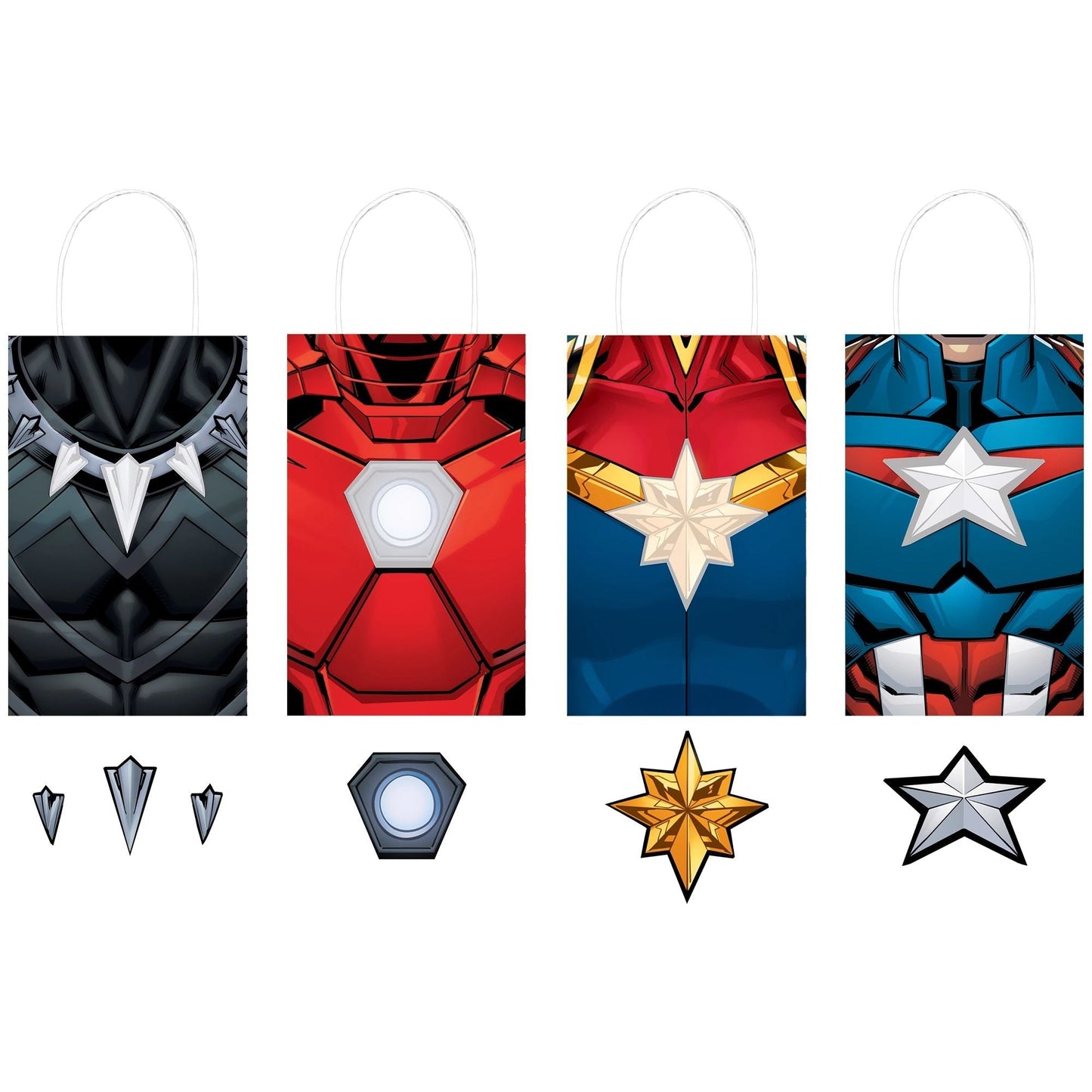 Marvel Avengers Powers Uniteª Create Your Own Bag 8ct - Amscan
