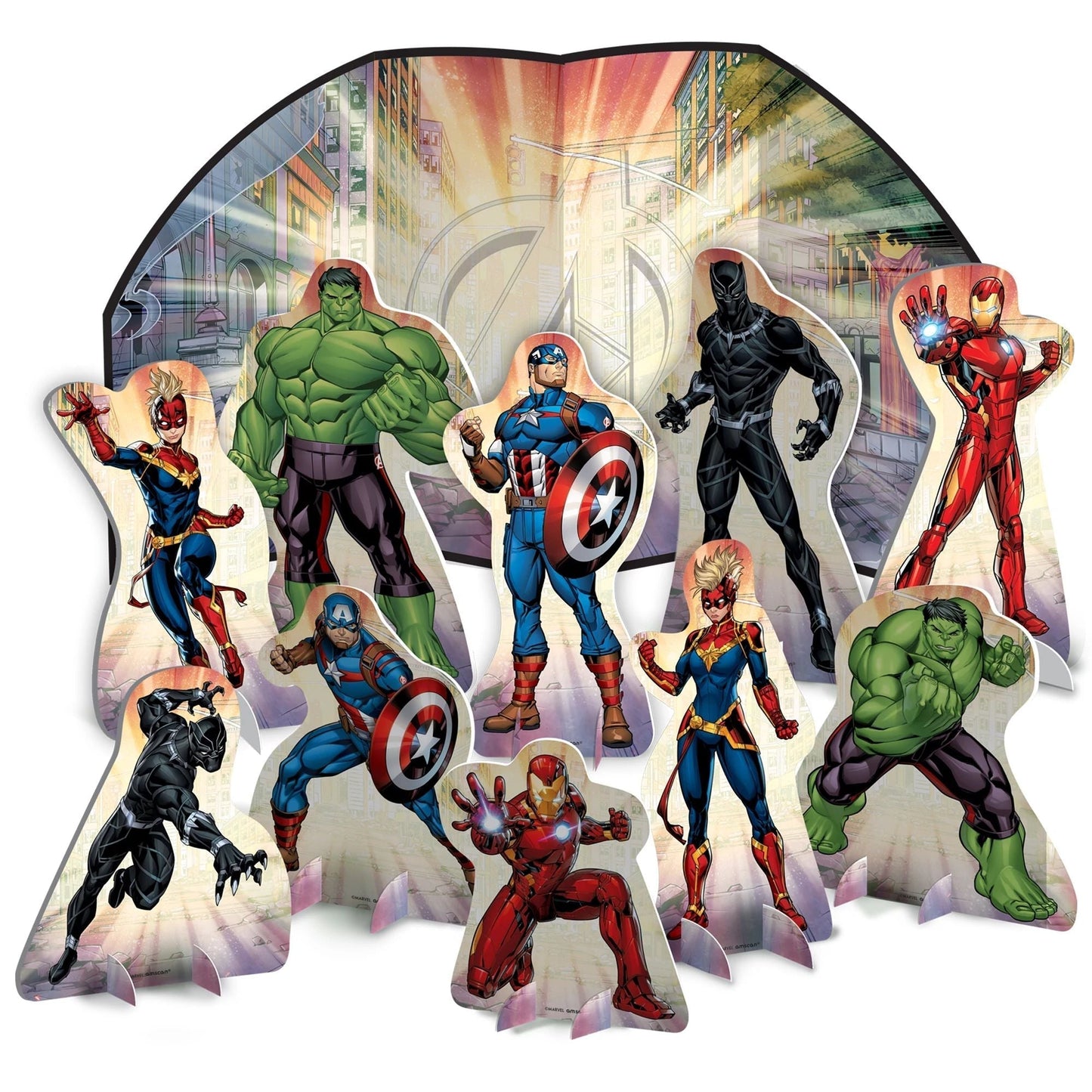 Marvel Avengers Powers Uniteª Table Decoration - Amscan