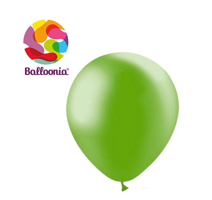 Metallic Green Latex - Balloonia