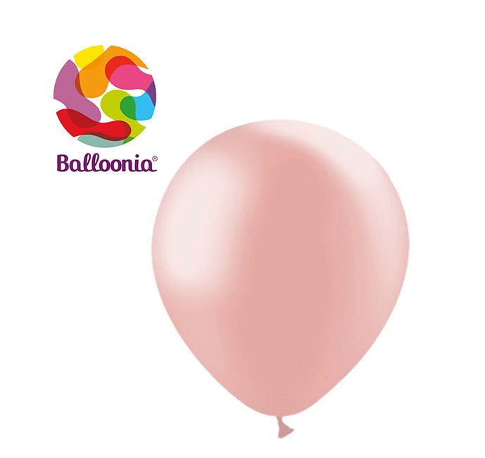 Metallic Rose Gold Latex - Balloonia