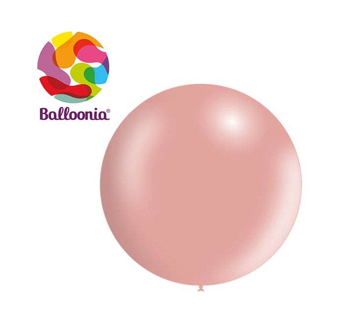 Metallic Rose Gold Latex - Balloonia