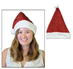 Metallic Santa Hat - The Beistle Company