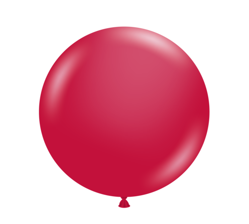 Metallic Starfire Red 24″ Foil Balloons by Tuftex from Instaballoons