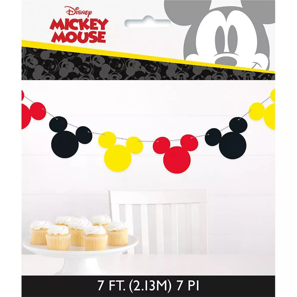 Mickey Mouse Garland Banner by Unique from Instaballoons