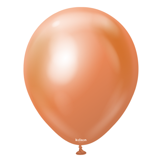 Mirror Copper 18″ Latex Balloons by Kalisan from Instaballoons