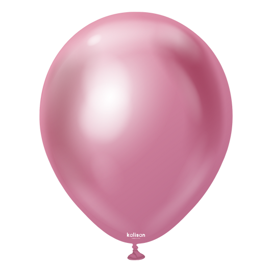 Mirror Pink 5″ Latex Balloons by Kalisan from Instaballoons