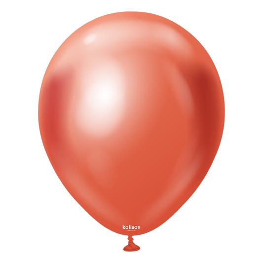 Mirror Red 5″ Latex Balloons by Kalisan from Instaballoons
