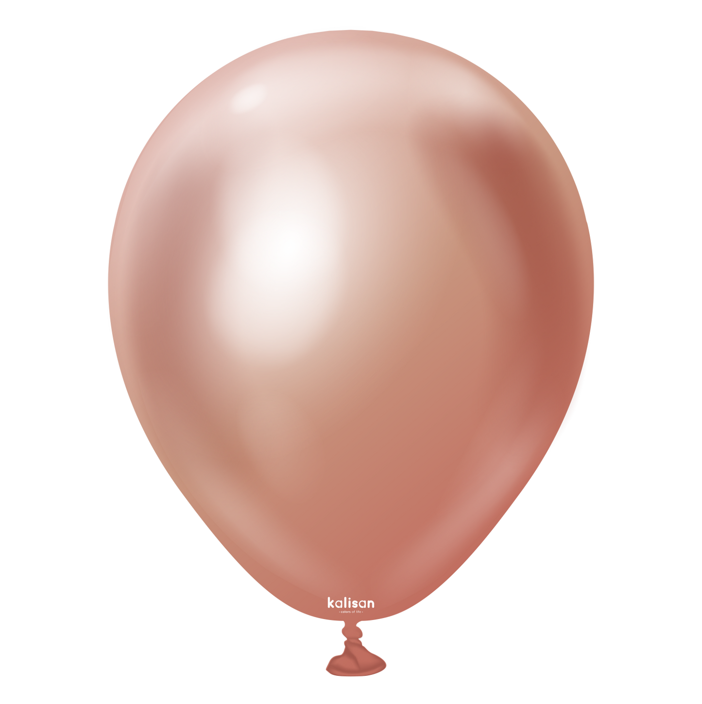 Mirror Rose Gold 12″ Latex Balloons by Kalisan from Instaballoons