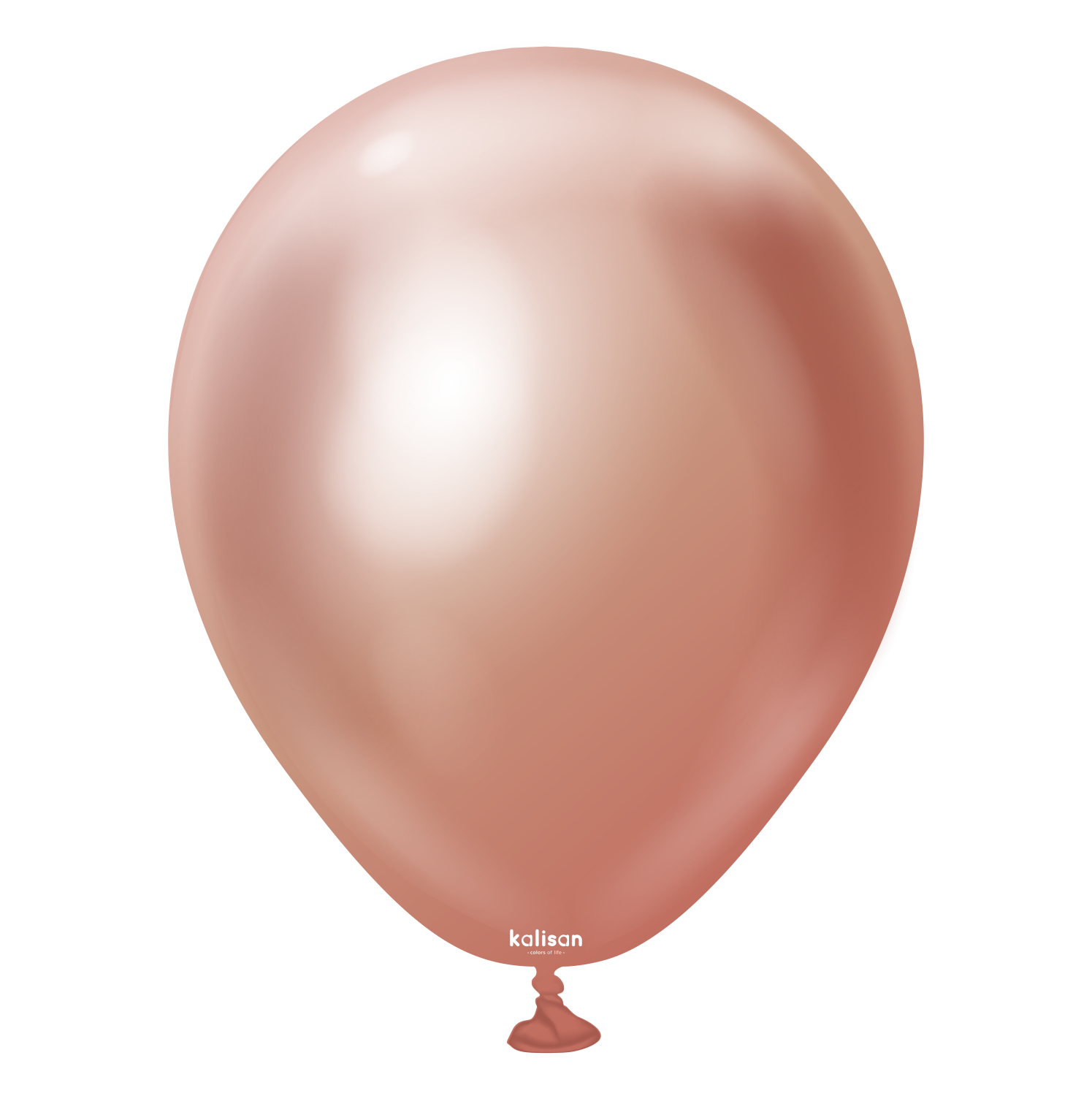 Mirror Rose Gold 5″ Latex Balloons by Kalisan from Instaballoons