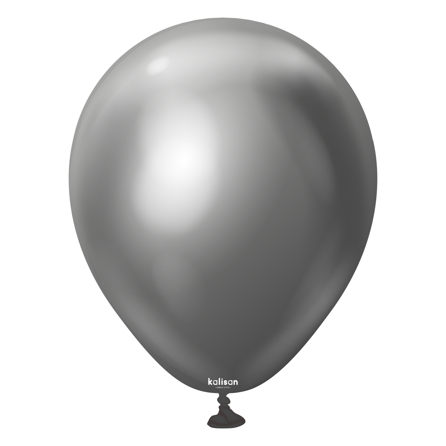 Mirror Space Grey 5″ Latex Balloons by Kalisan from Instaballoons