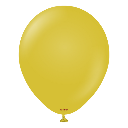 Mustard 5″ Latex Balloons by Kalisan from Instaballoons