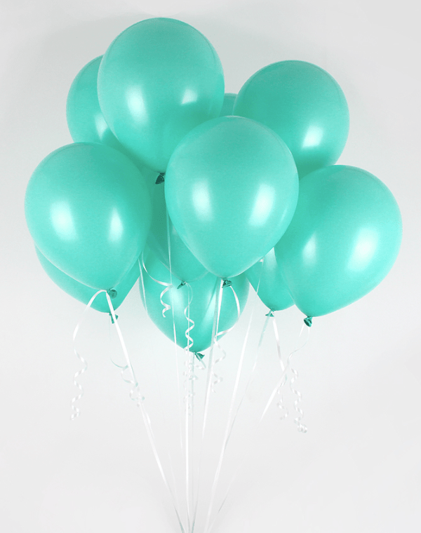 Neo Loons Latex Aqua Blue 5″ Latex Balloons (100 count)