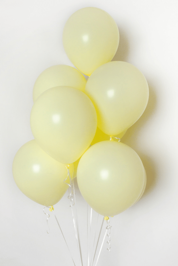 Neo Loons Latex Matte Yellow 12″ Latex Balloons (100 count)