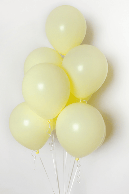 Neo Loons Latex Matte Yellow 16″ Latex Balloons (50 count)