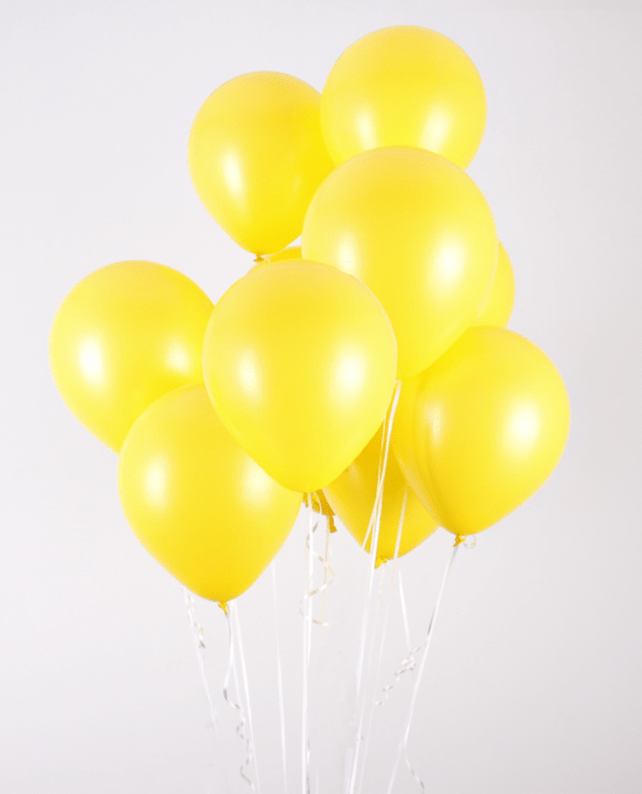 Neo Loons Latex Yellow 16″ Latex Balloons (50 count)