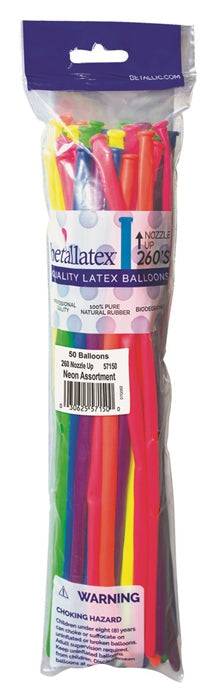 Neon Assorted Latex - Sempertex