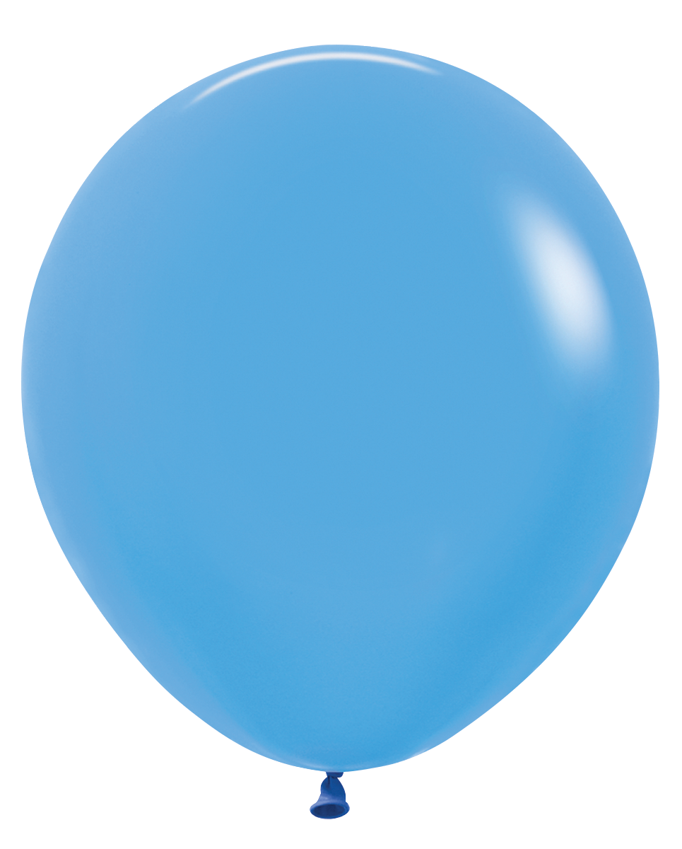 Neon Blue 18″ Latex Balloons by Sempertex from Instaballoons