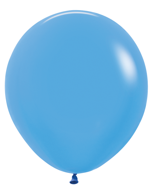 Neon Blue 18″ Latex Balloons by Sempertex from Instaballoons