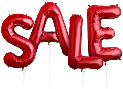 Northstar Mylar & Foil Red SALE Balloon Kit 34″ Balloon
