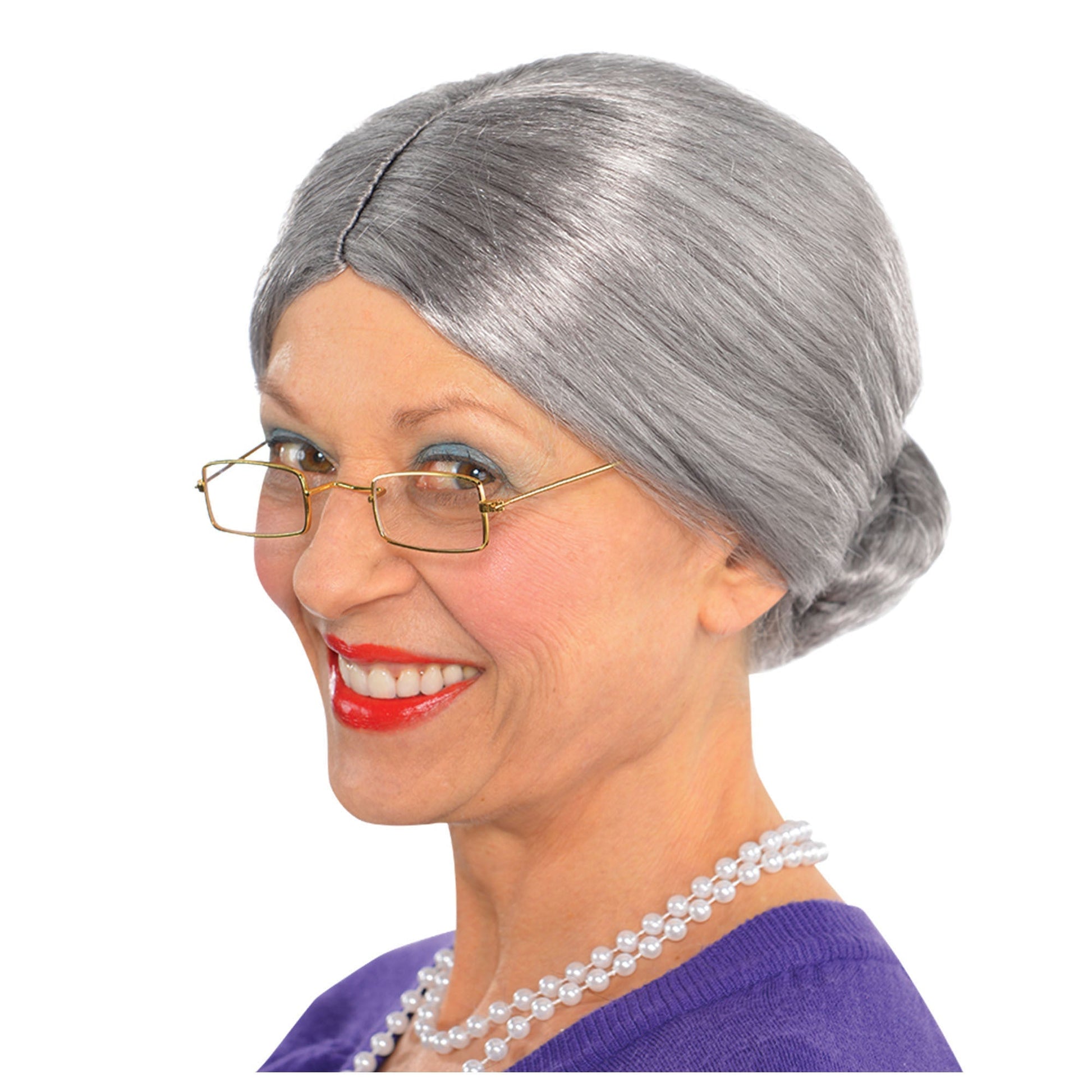 Old Lady Wig by Amscan from Instaballoons