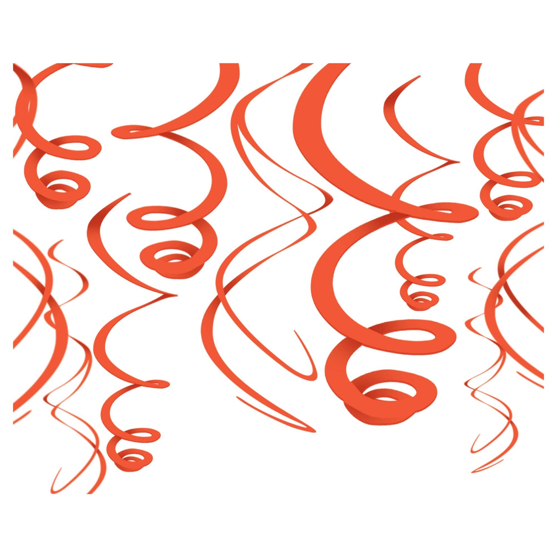 Orange Swirl Deco by Amscan from Instaballoons