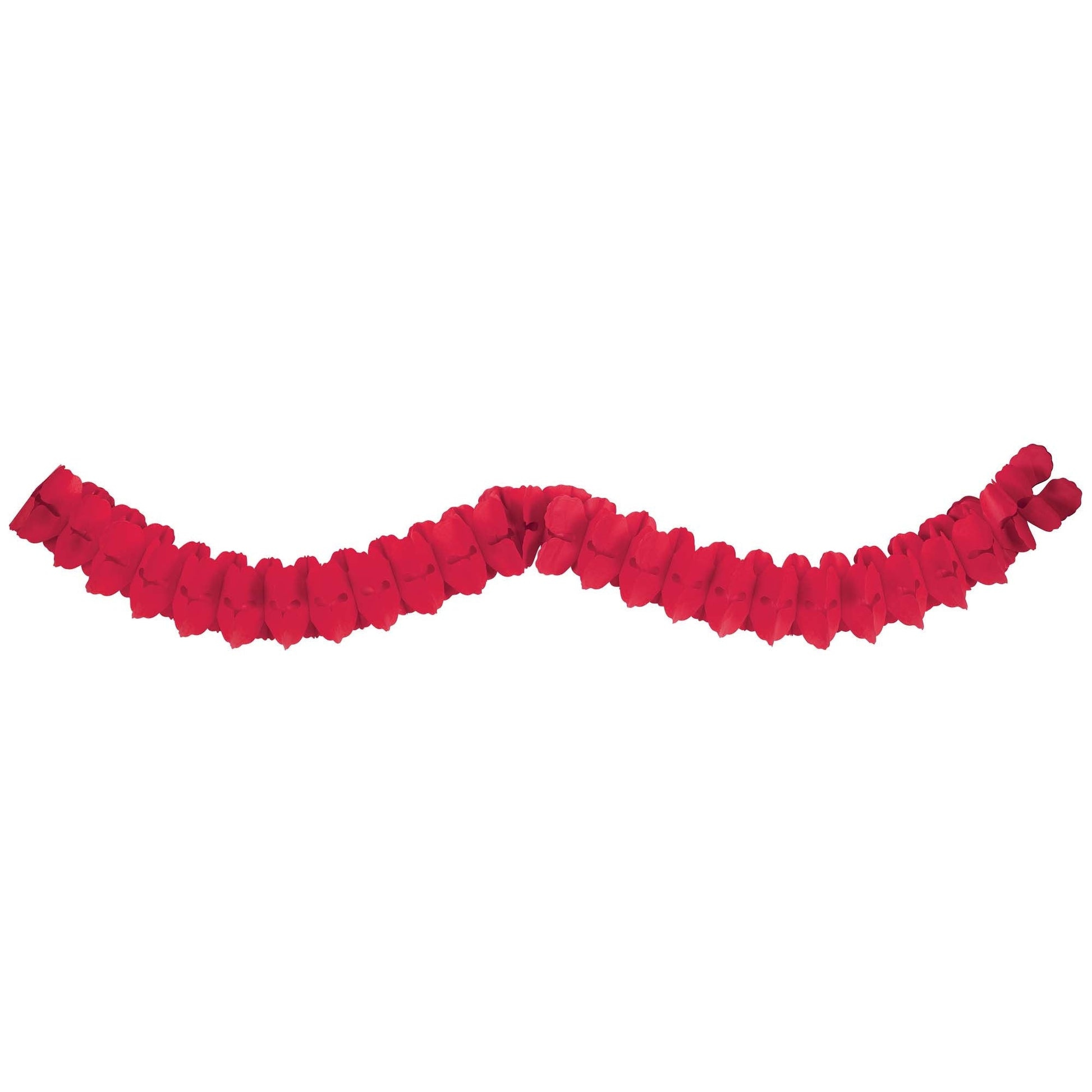 Paper Garland - Red 12′ by Amscan from Instaballoons