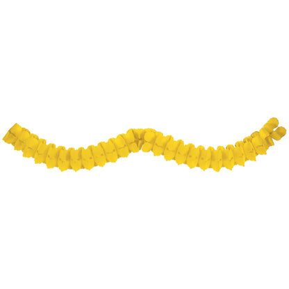 Paper Garland - Yellow 12′ by Amscan from Instaballoons