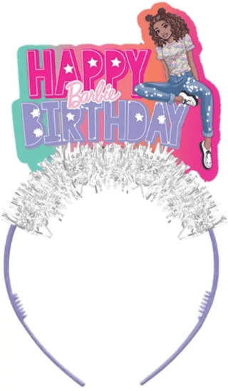 Paper Headbands - Barbie Dream Together (4ct) - Amscan