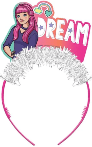 Paper Headbands - Barbie Dream Together (4ct) - Amscan