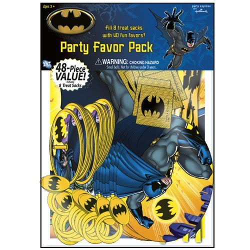 Party Favor Pack - Batman (8 guests) - Unique