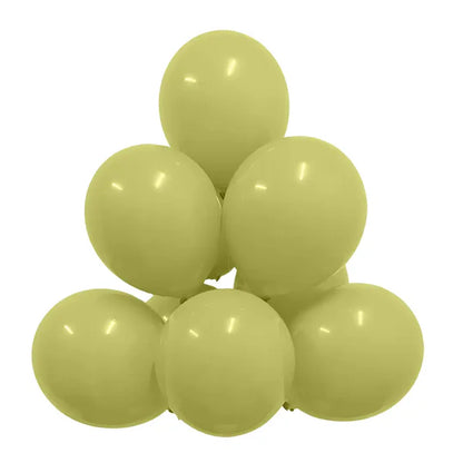 Pastel Assortment 12″ Latex Balloons by GloMex from Instaballoons