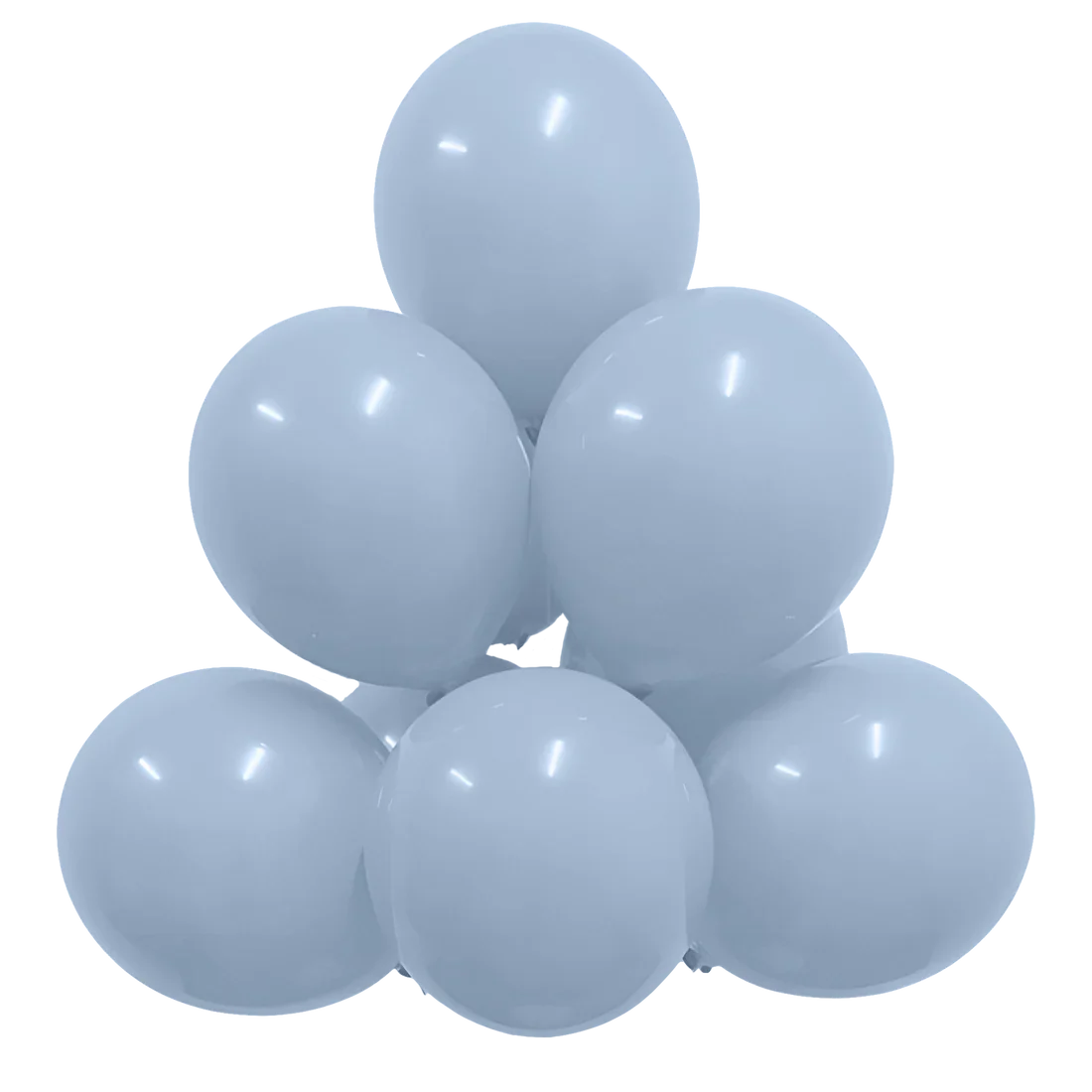Pastel Blue 18″ Latex Balloons by GloMex from Instaballoons