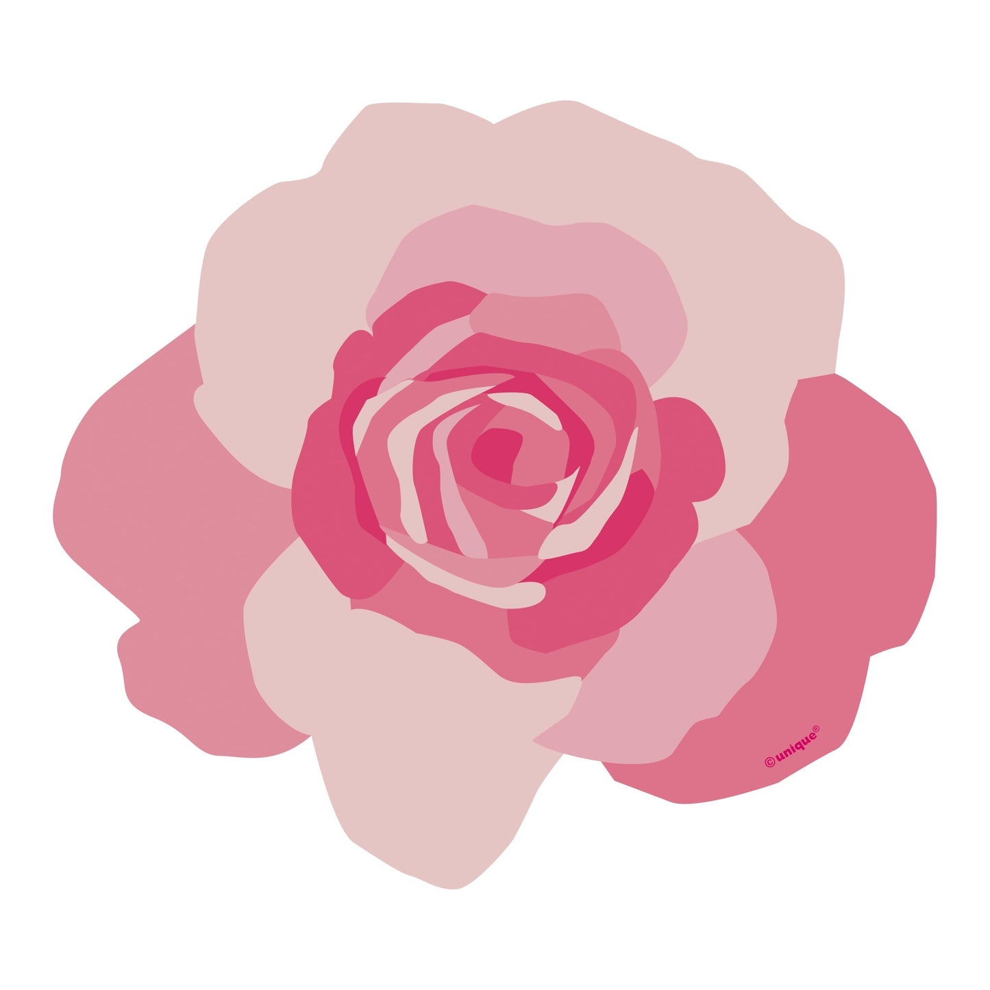 Pastel Floral Paper Cutout Decorations by Unique from Instaballoons