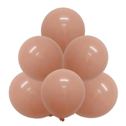 Pastel Orange 5″ Latex Balloons by GloMex from Instaballoons