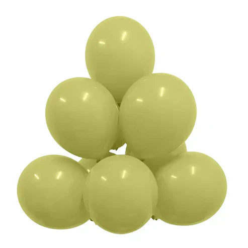 Pastel Yellow 18″ Latex Balloons by GloMex from Instaballoons