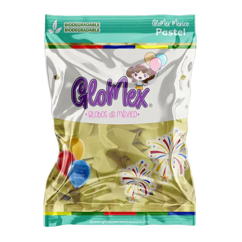 Pastel Yellow 5″ Latex Balloons by GloMex from Instaballoons