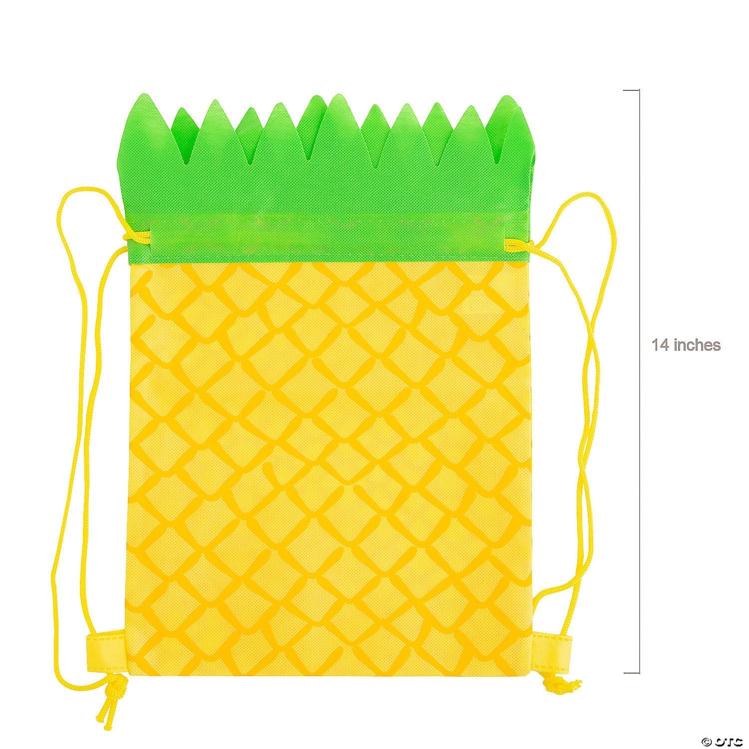 Pineapple Drawstring Bag by Fun Express from Instaballoons