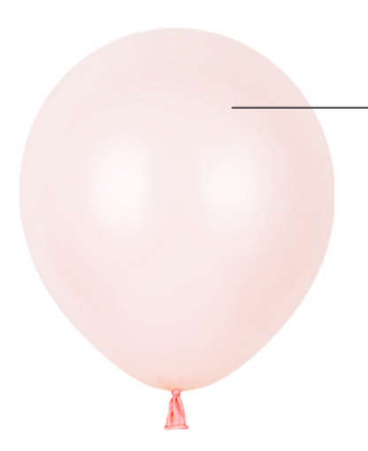Pink 5″ Latex Balloons by Neo Loons from Instaballoons