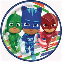 7" Paper Plates - PJ Masks (8ct) - Unique