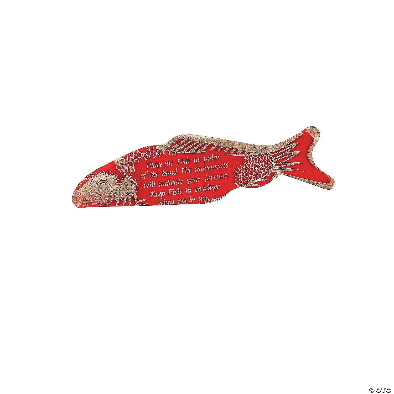 Plastic Fortune Fish 6ct by Fun Express from Instaballoons