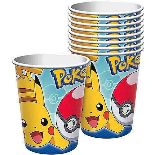 PokŽmon 9oz Cups 8ct - Amscan