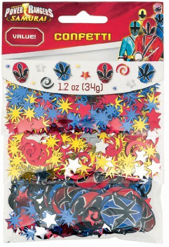 Confetti - Power Rangers Samurai (1.2oz) - Amscan
