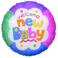 PR Welcome Baby Quilt 18″ Foil Balloons by Convergram from Instaballoons