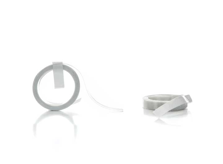 Pre-Coiled™ White Satin Ribbon (100ct) - Premium Conwin