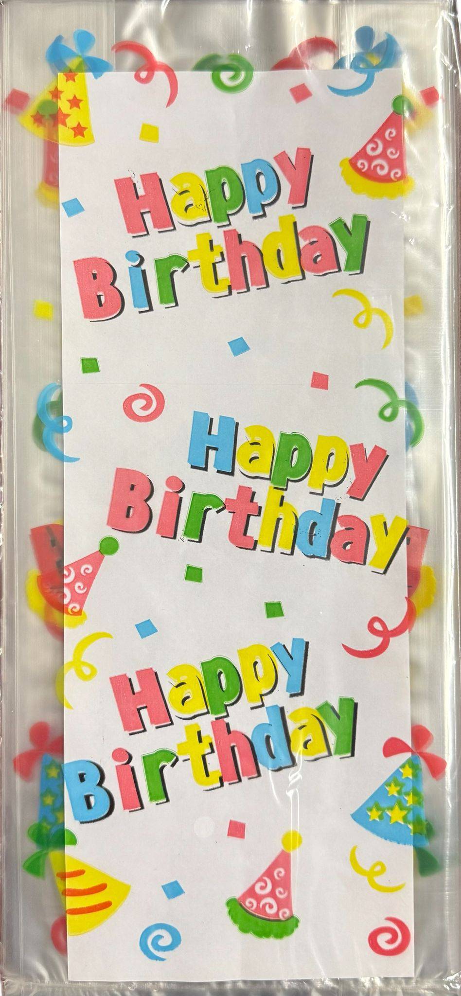 Printed Cello Bags (20ct) - Winner Party