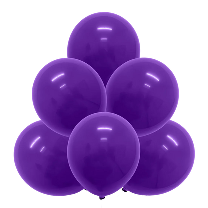 Purple 5″ Latex Balloons by GloMex from Instaballoons