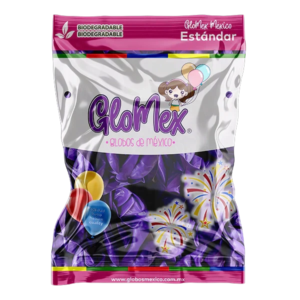 Purple 5″ Latex Balloons by GloMex from Instaballoons