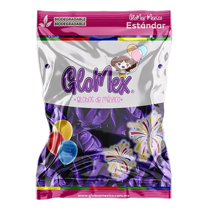 Purple 5″ Latex Balloons by GloMex from Instaballoons
